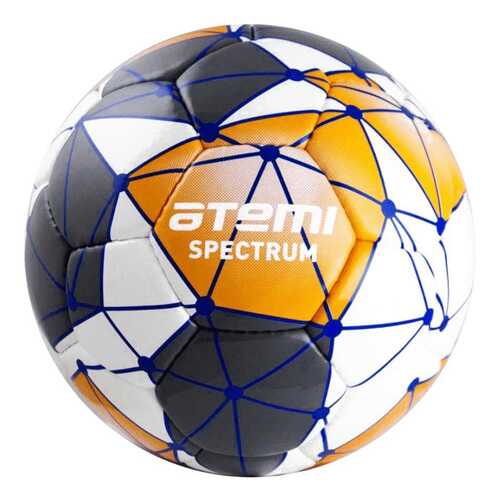 Футбольный мяч Atemi Spectrum Leisure №5 белый/оранжевый/серый