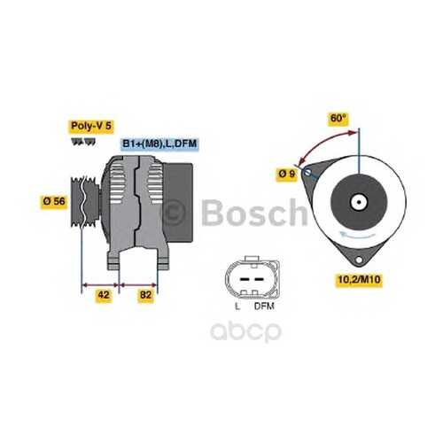 Генератор Bosch 0986044300