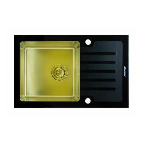 Кухонная мойка Seaman Eco Glass SMG-780B Gold (PVD) Золотой