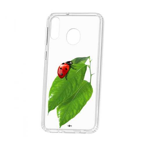 Чехол Samsung Galaxy M20 Kruche Print Ladybug