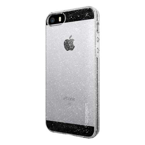 Чехол Apple Spigen Liquid Air Glitter для iPhone 5/ 5S/ SE прозрачный 041CS21959