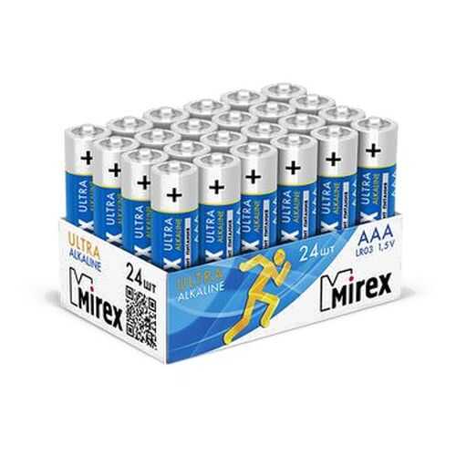 Батарейка щелочная Mirex LR03/AAA 1,5V 24 шт