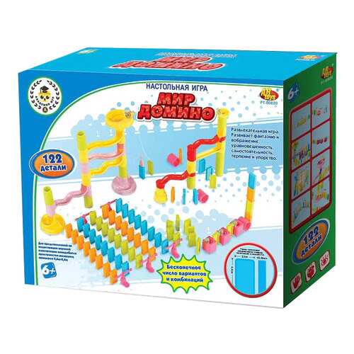 Домино Abtoys Мир 122 детали