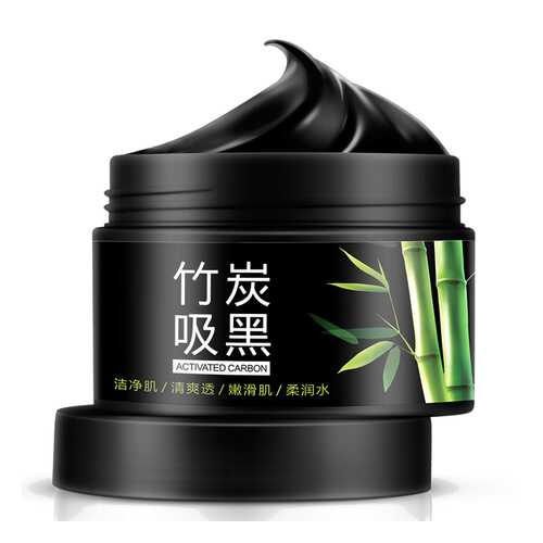 Маска для очищения пор BioAqua на основе бамбукового угля Activated Carbon, 140 гр.