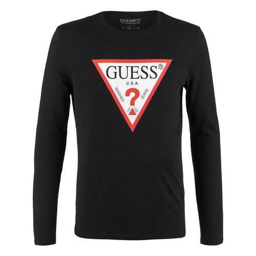 Лонгслив мужской Guess M0YI31-I3Z11 черный XL