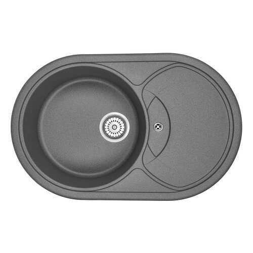 Мойка для кухни гранитная Granula GR-7801 gr, графит