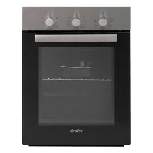 Встраиваемый электрический духовой шкаф Simfer B4EM16012 Silver