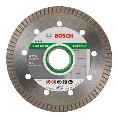 Алмазный диск Bosch Bf Ceramic115-22,23 2608602478