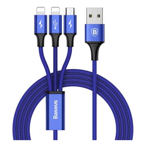 Кабель Baseus Rapid Lightning 1.2m Blue