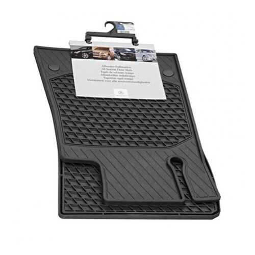 Коврики резиновые черные передние 2 шт. MERCEDES-BENZ w217 арт. A2226807605 9G33