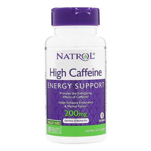Энергетический напиток Natrol High Caffeine нет