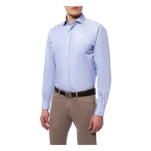 Рубашка мужская PAUL&SHARK I12P1445/014 голубая 41 IT