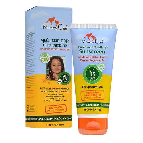 Солнцезащитное средство для детей Mommy Care SPF15 100 мл