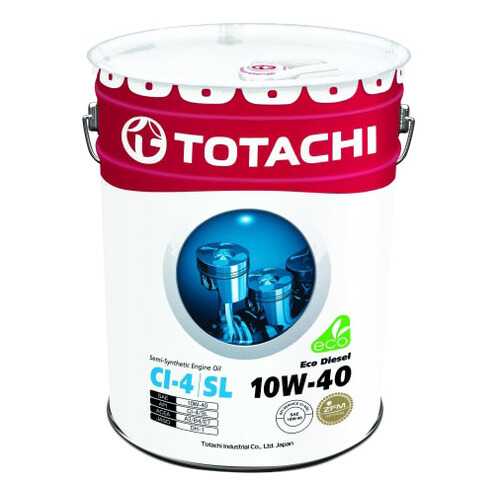 Моторное масло Totachi Eco Diesel Semi-Synthetic 10W-40 20л