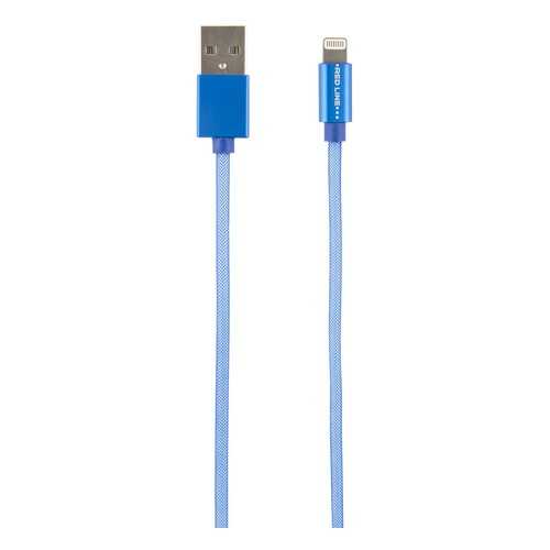 Кабель Red Line USB - 8-pin MFI fishnet, круглый, Blue