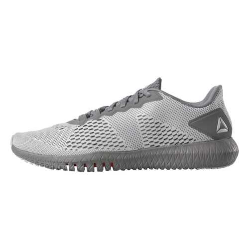 Кроссовки Reebok Flexagon, grey/shark/neon red/skull grey, 9.5 US