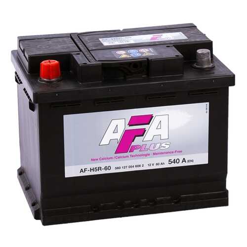 Аккумулятор автомобильный Afa AF-H5R-60