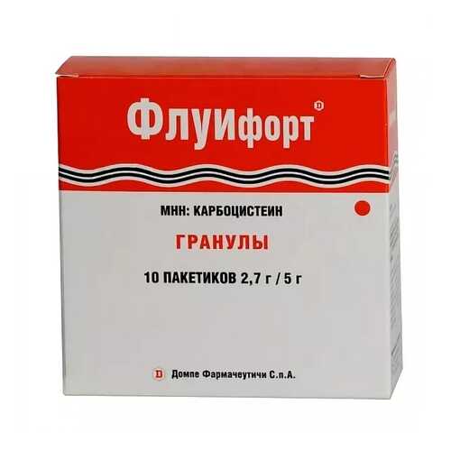 Флуифорт гранулы 2.7 г/5 г 10 шт.