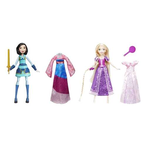 Кукла Disney Princess Делюкс Рапунцель, Мулан E1948Eu4