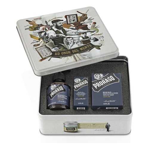 Подарочный набор для ухода за бородой Proraso Azur Lime Set