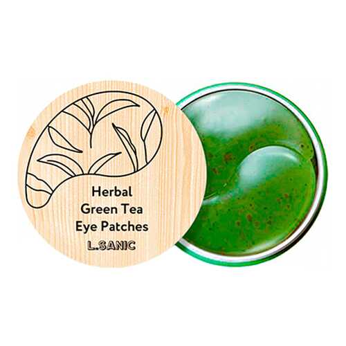 Патчи для глаз L.Sanic Herbal Green Tea Hydrogel Eye Patches 60 шт