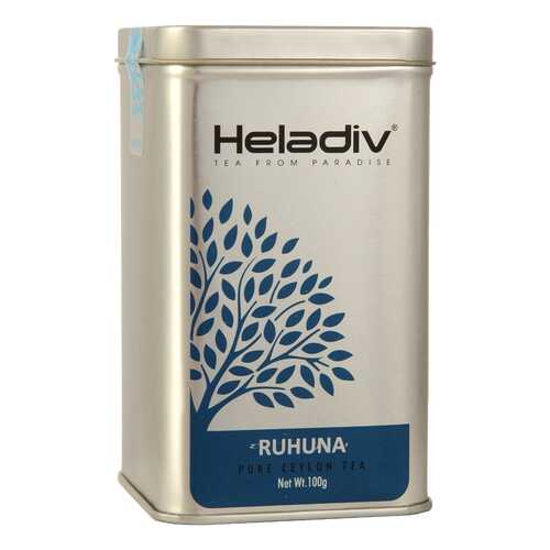 Чай черный листовой Heladiv TIN PL ruhuna tea 100 г