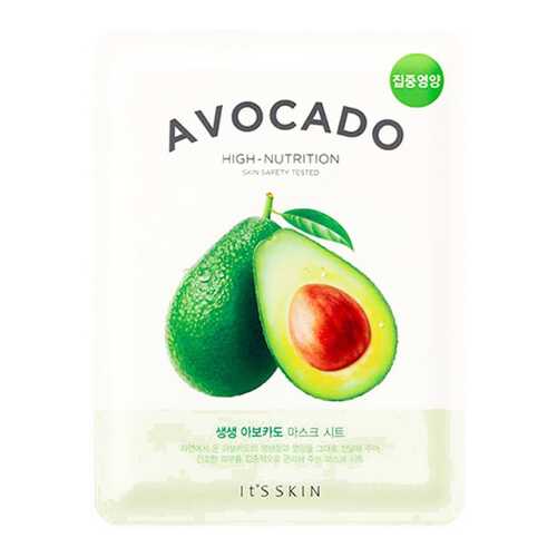 Маска для лица It's Skin The Fresh Avocado Mask Sheet 21 г