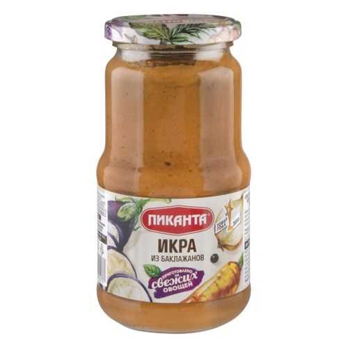 Икра Пиканта из баклажанов 520 г