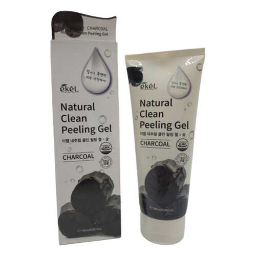 Пилинг-гель для лица с экстрактом древесного угля Ekel Peeling Gel Charcoal 180 мл