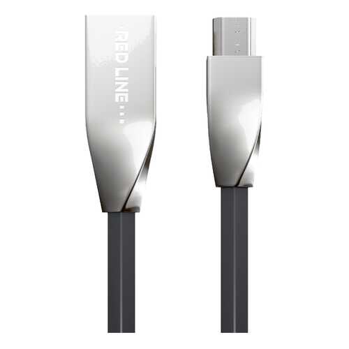 Кабель RED LINE МВ000000138 microUSB 1м Black