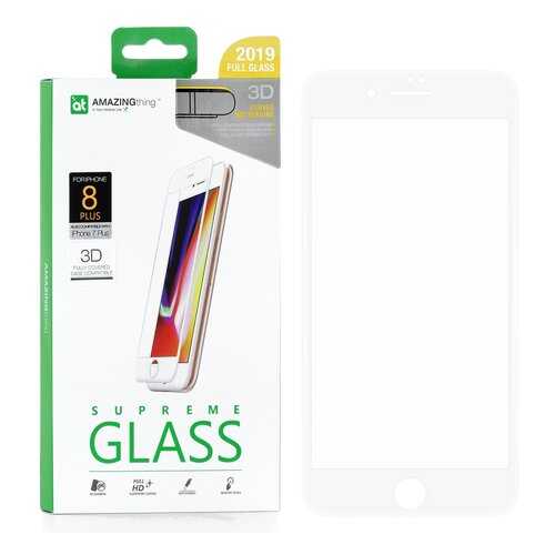 Защитное стекло AMAZINGthing SupremeGlass Hot Bending 3D White для Apple iPhone 7 Plus