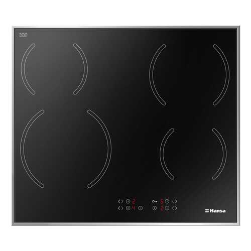 Встраиваемая варочная панель электрическая Hansa BHCI66388 Black