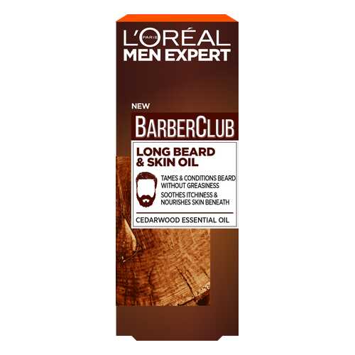 Масло для бороды L'Oreal Paris Men Expert Barber Club для длинной бороды 30 мл