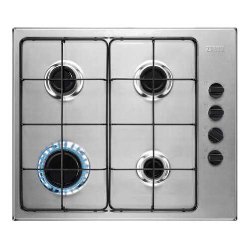 Встраиваемая варочная панель газовая Zanussi GPZ262HX Silver