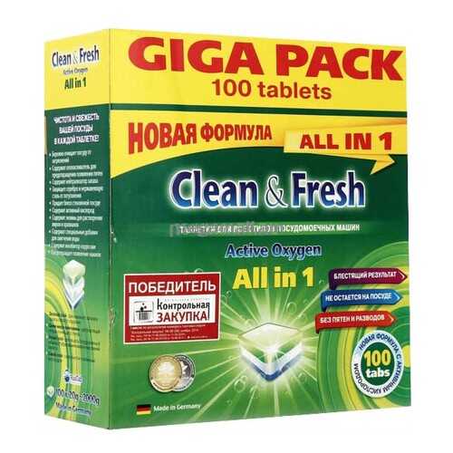 Моющее средство для посудомоечной машины Clean&Fresh 400391594