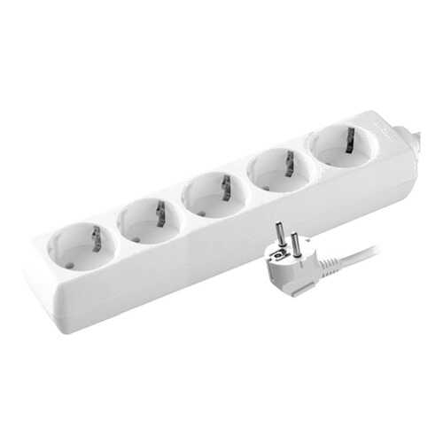 Удлинитель Volsten S 5x3-Z, 4 розетки, 3 м, White