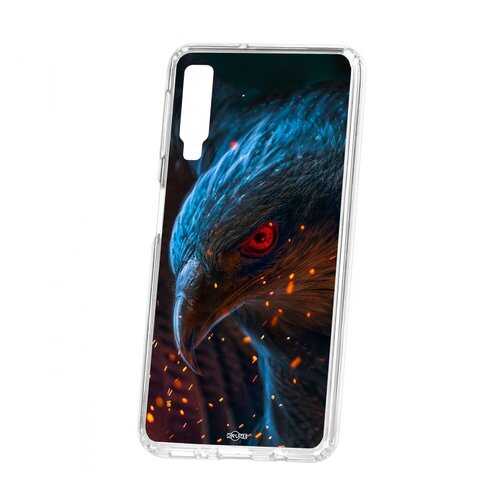 Чехол Kruche Samsung Galaxy A7 (2018) A750 Print Орел