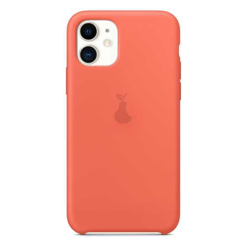 Чехол Silicone Case для iPhone 11, оранжевый, SCIP11-08-CLEM