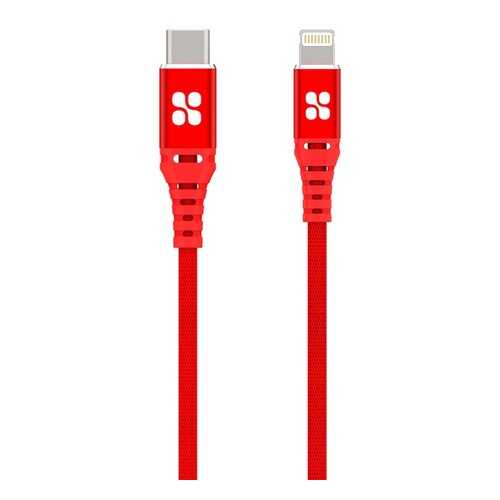Кабель Promate PowerCord USB Type-C to Lightning MFI (1.2m) Red