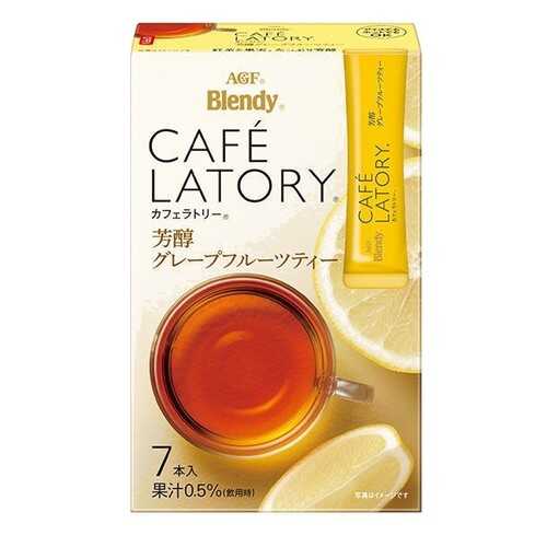 Чай растворимый AGF Cafe Latory Бленди лимонный в стиках 7*6.5 г
