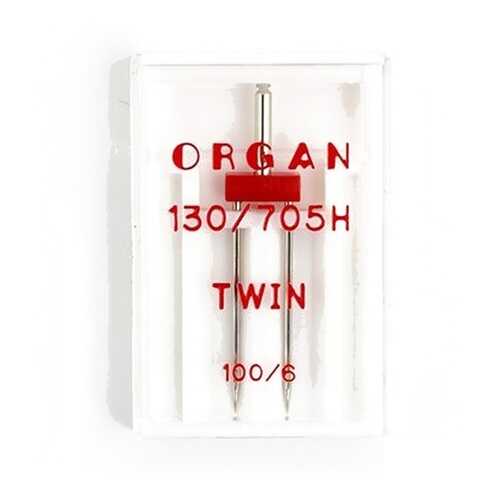 Иглы Organ двойные 1-100/6 Blister