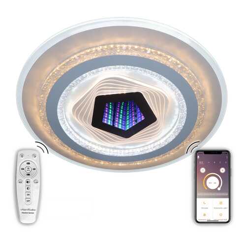 Люстра 120W Natali Kovaltseva, LED LAMPS 81069 Управление с пульта ДУ, смартфона, планшета