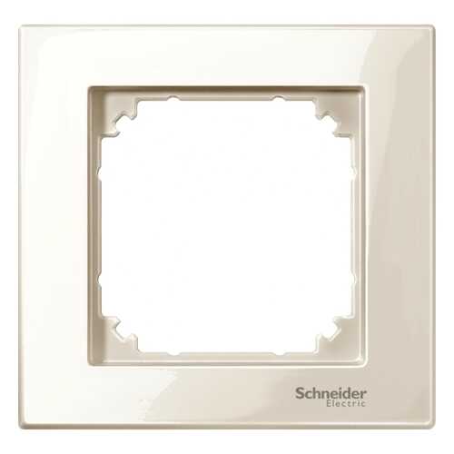 Рамка Schneider Electric Merten SM M-Plan 1-ая Бежевая глянец