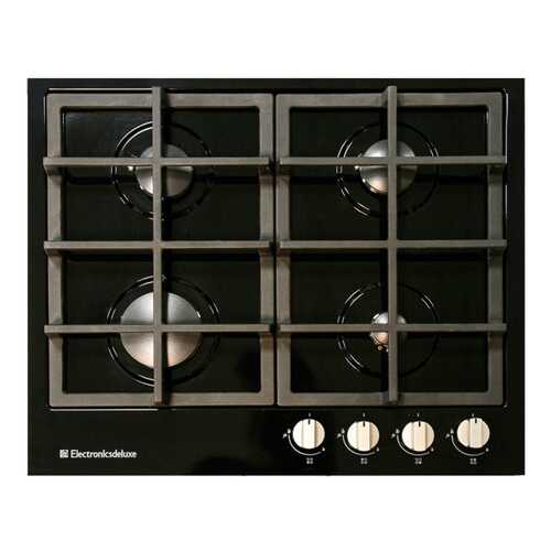 Встраиваемая варочная панель газовая Electronicsdeluxe TG4 750231F-040 Black