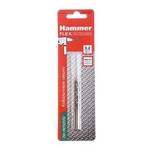 Сверло по металлу HAMMER Ф3,2х65мм (DR CO)