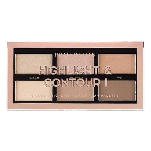 Набор для макияжа PROFUSION Highlight & Contour I Palette