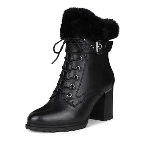 Ботильоны женские Pierre Cardin EJ029-5-105 черные 37 RU
