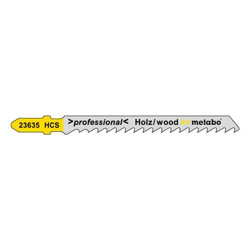 Пилка по дереву для лобзика metabo 623704000