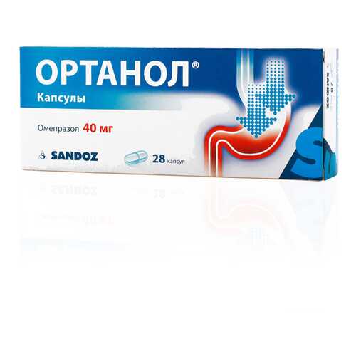 Ортанол капсулы 40 мг 28 шт.