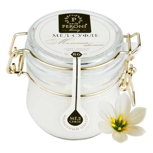 Мед-суфле Peroni Honey молочный цветок 220 г
